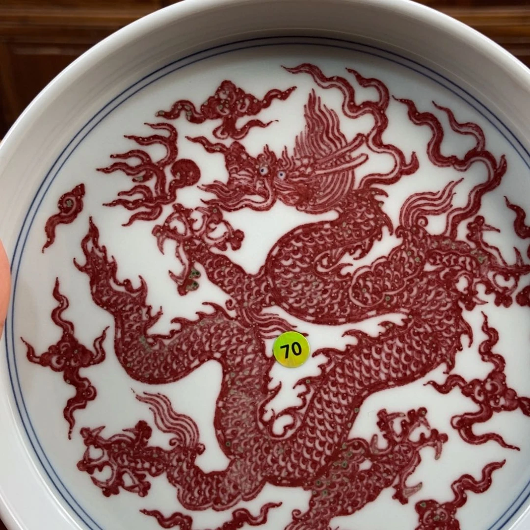 手绘现代茶具非古董