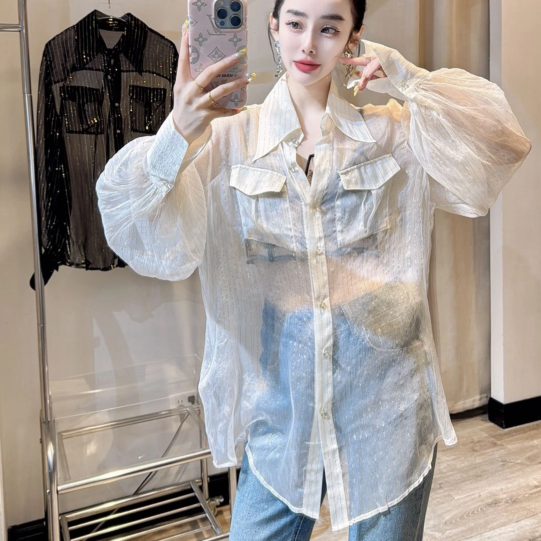 蔓丝菲尔-真丝衬衫