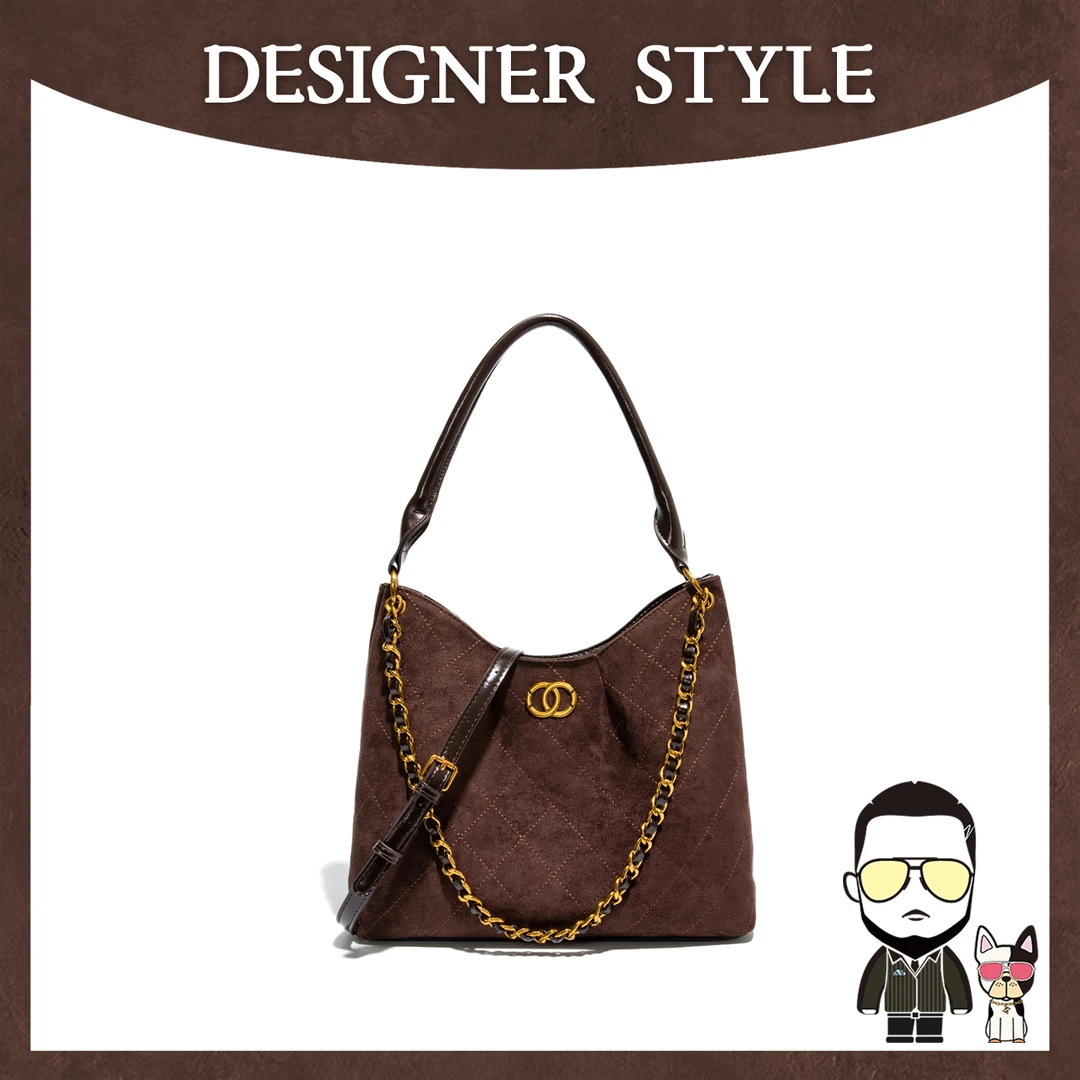 【左九设计师款】经典百搭女士单肩腋下包YF9780