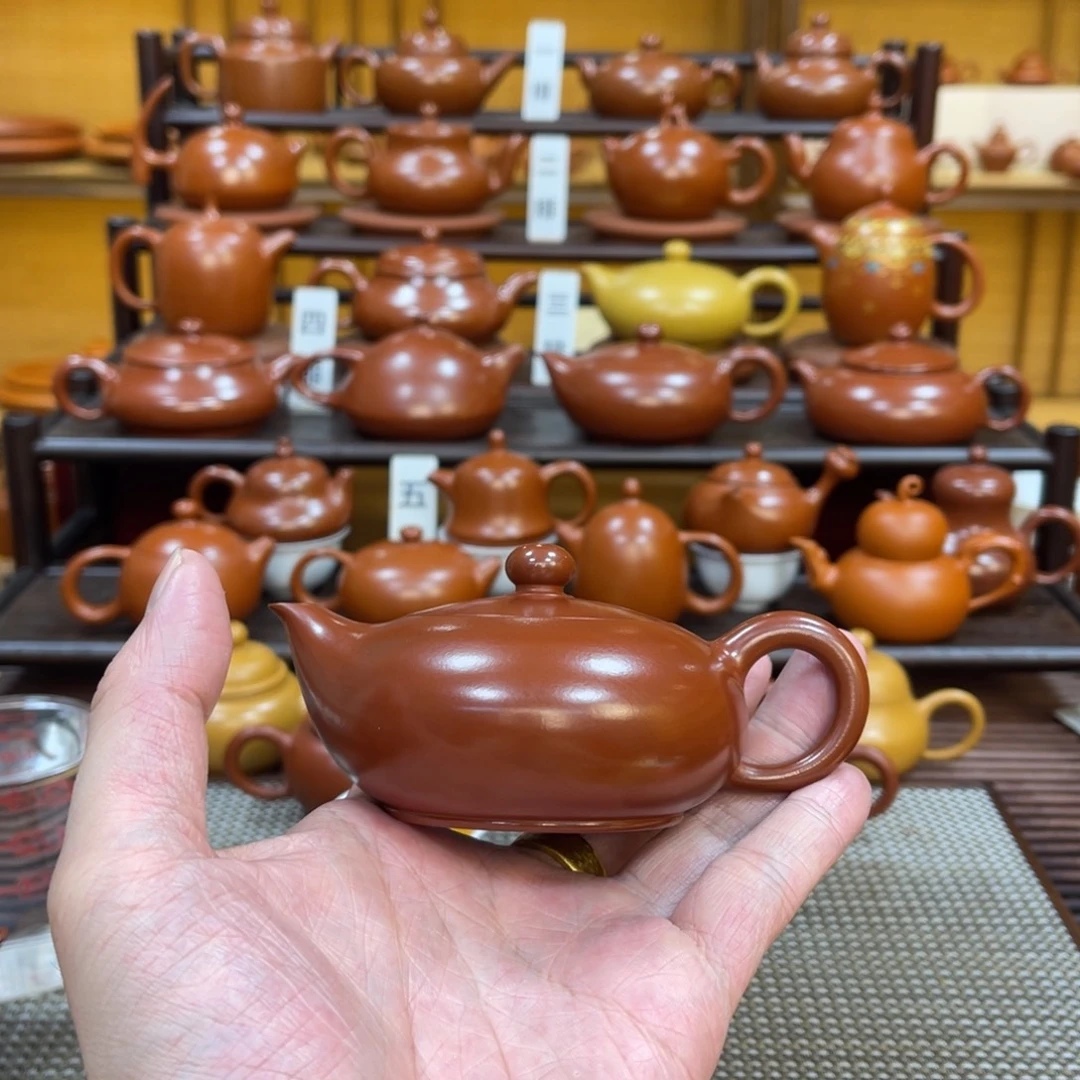 茶壶紫砂红 120-140cc
