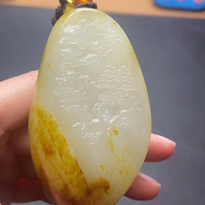 和田玉挂件未镶嵌N