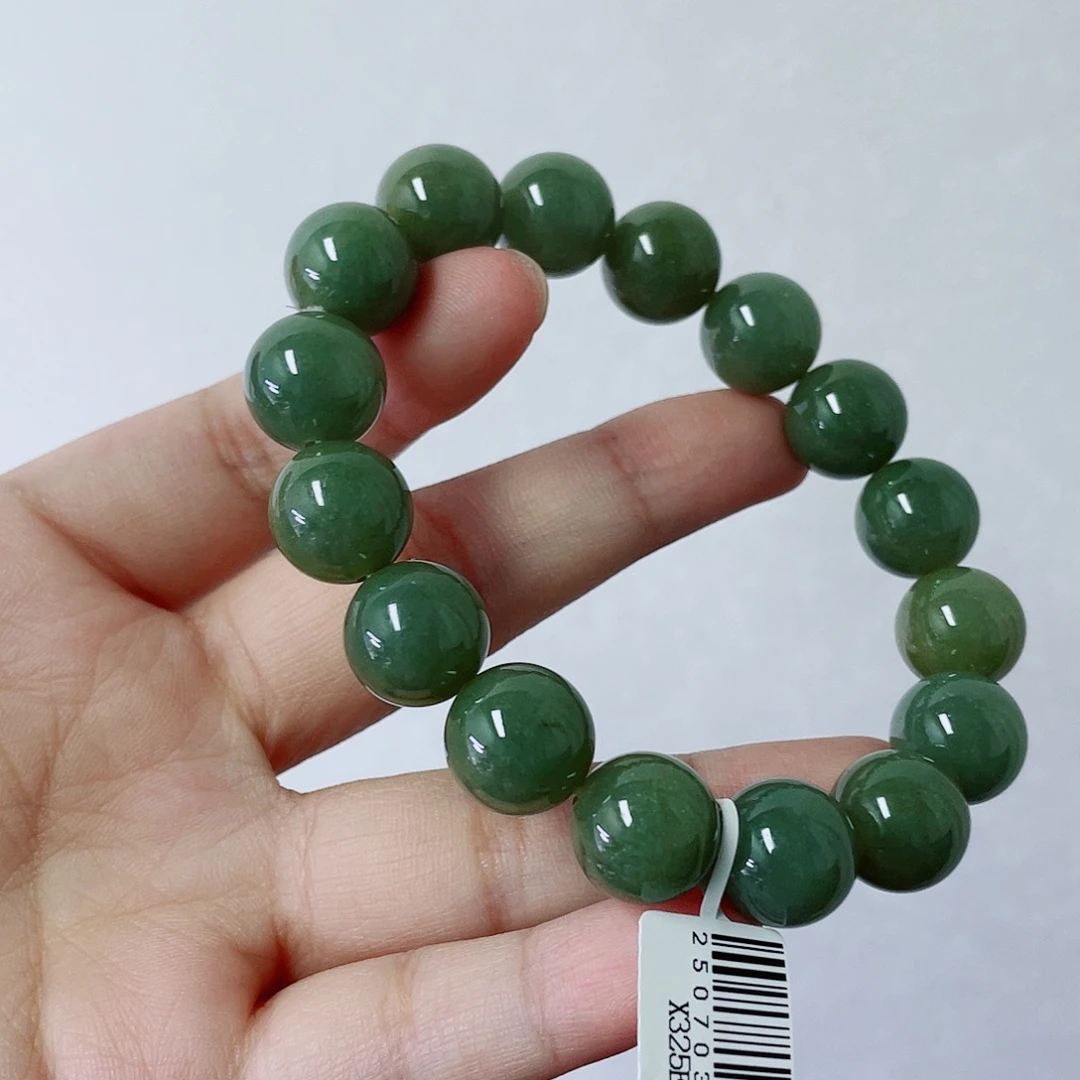 未镶嵌定制翡翠珠串