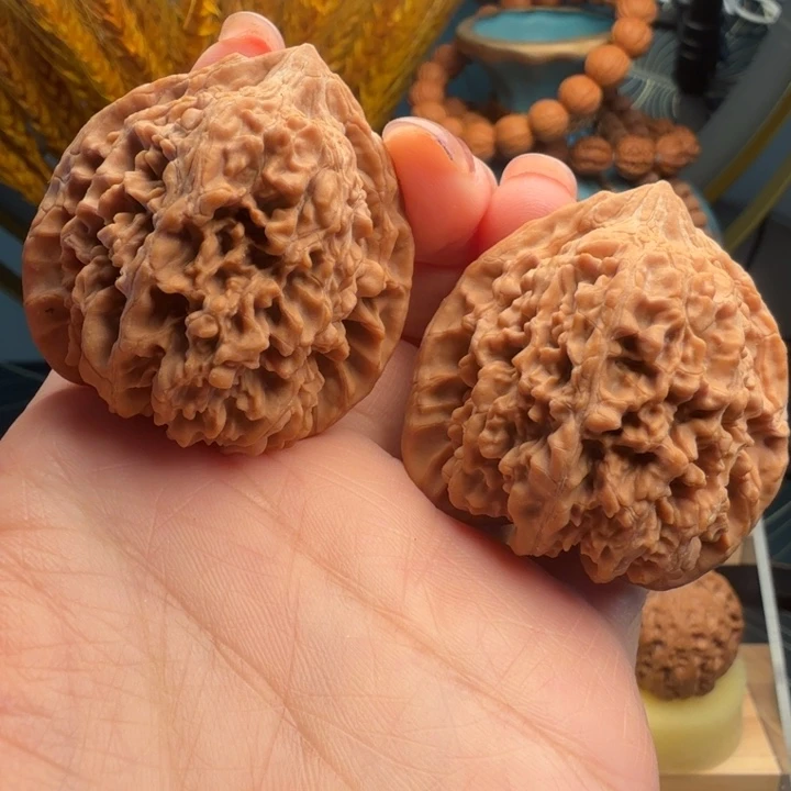 桃核把件满天星 全品42