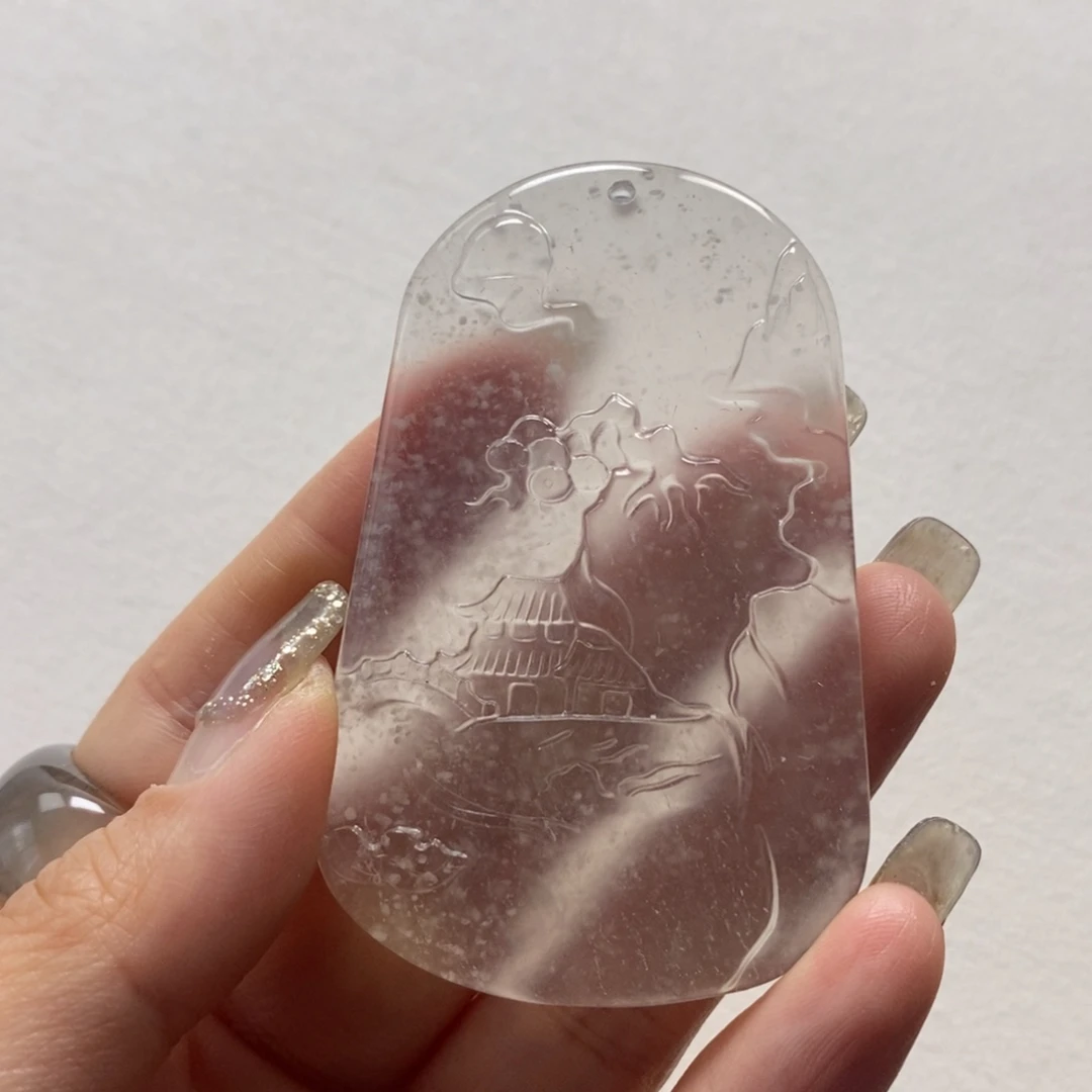 石英质玉未镶嵌颈饰