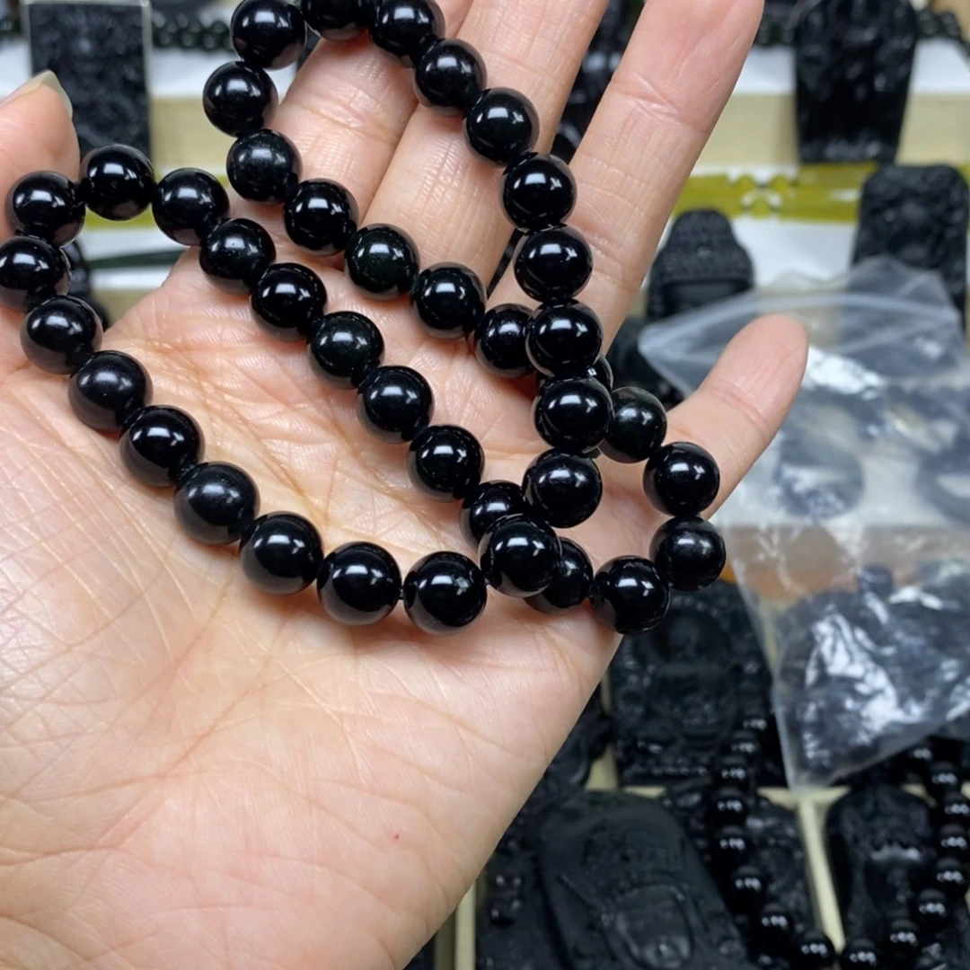 蛇纹石玉未镶嵌手串酸***丶