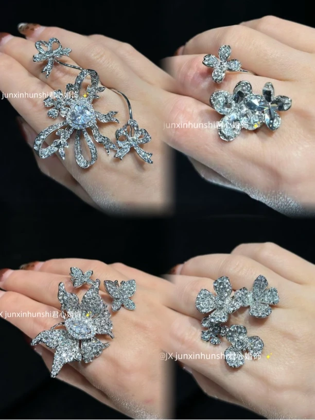 君心家 ETE戒指合集新娘白纱礼服配饰新娘饰品