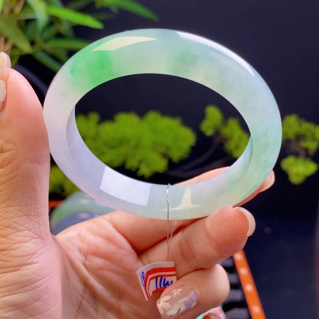 翡翠未镶嵌手镯54