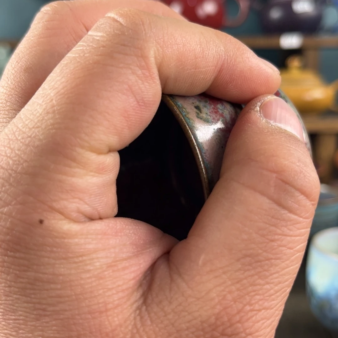 壶照*爸神垕钧瓷高温烧