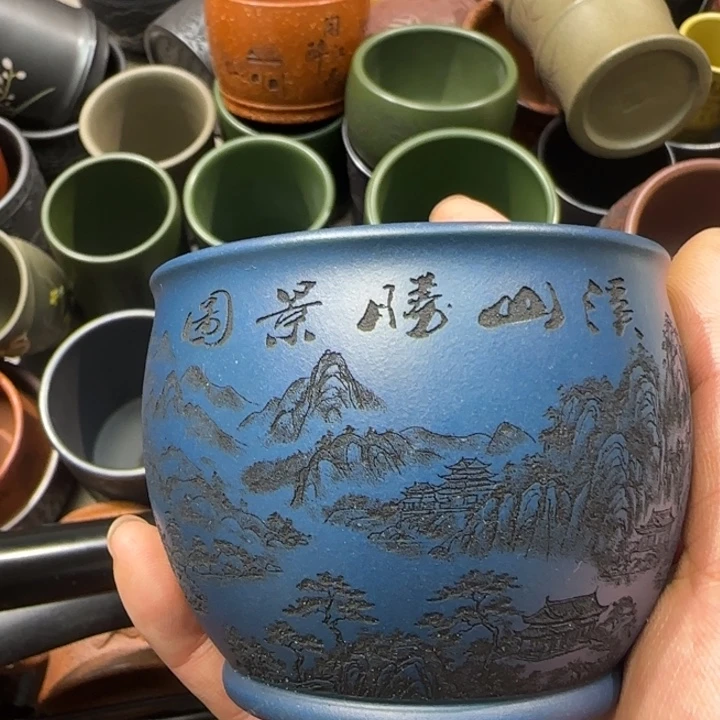 茶杯紫砂全手工制作工艺