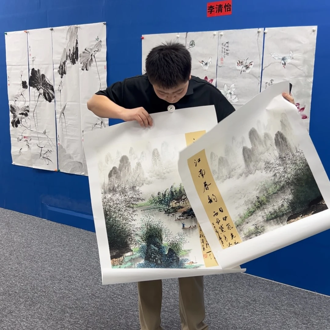 国画永**待国画作品展览欣赏