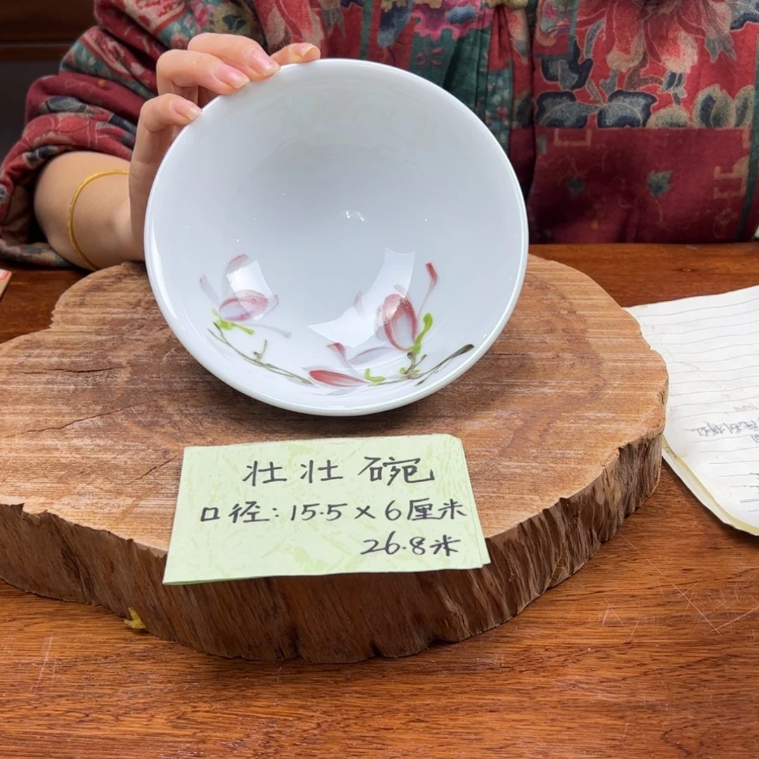 瓷片景德镇陶瓷手工手绘制作