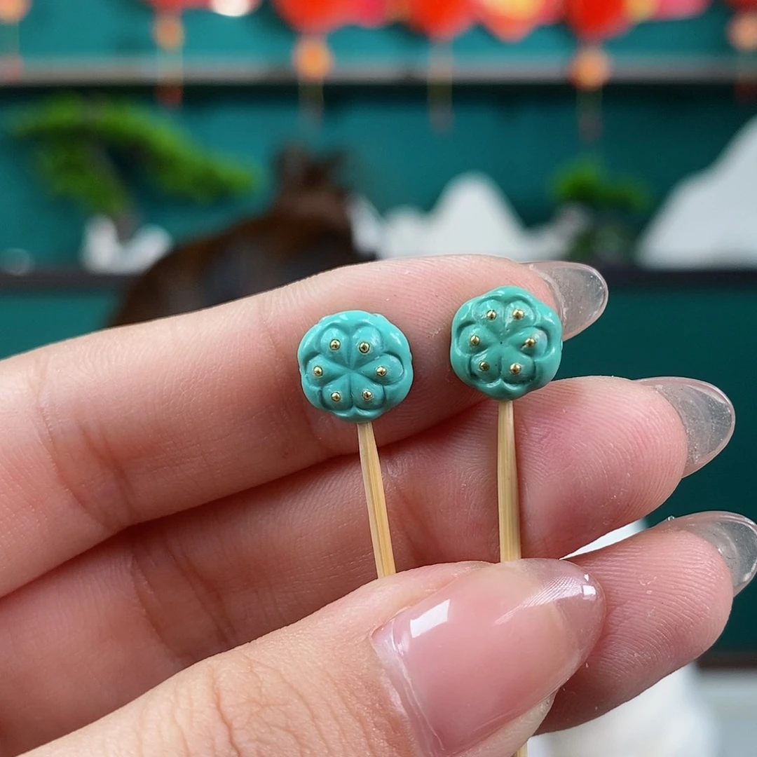 绿松石珠宝奇石未镶嵌