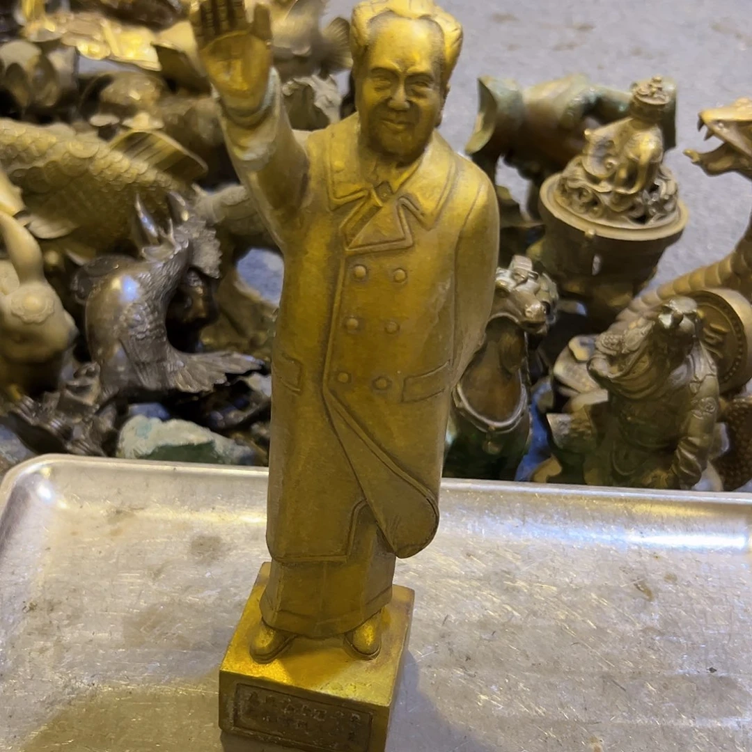 黄铜摆件，文房摆件工艺品