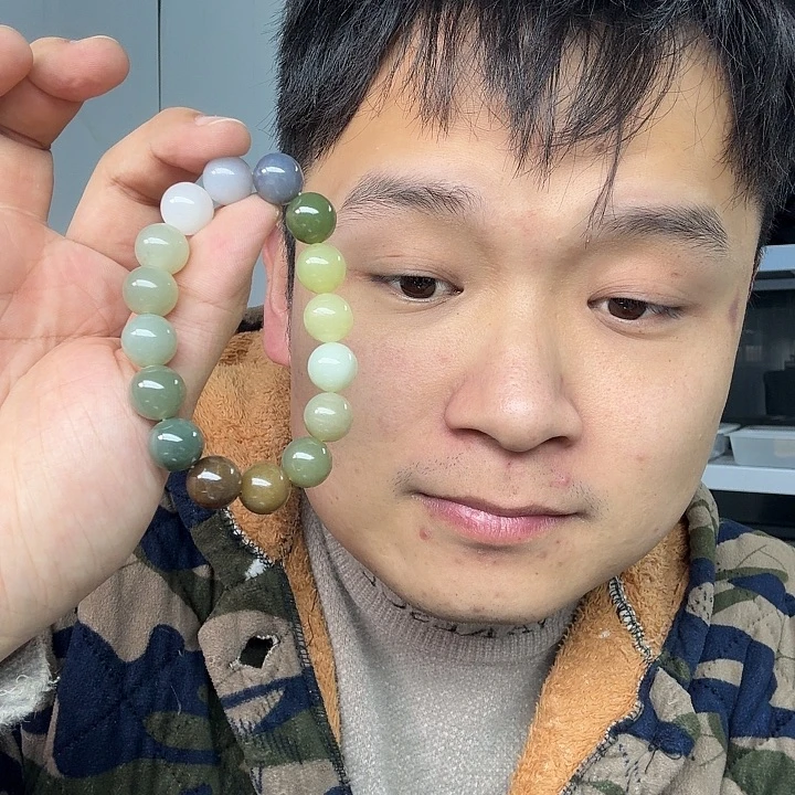 和田玉未镶嵌颈饰多宝手串卡12多样性发一