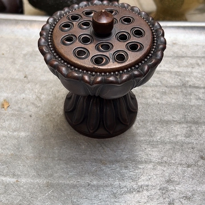来***缘黄铜摆件，文房工艺品摆件