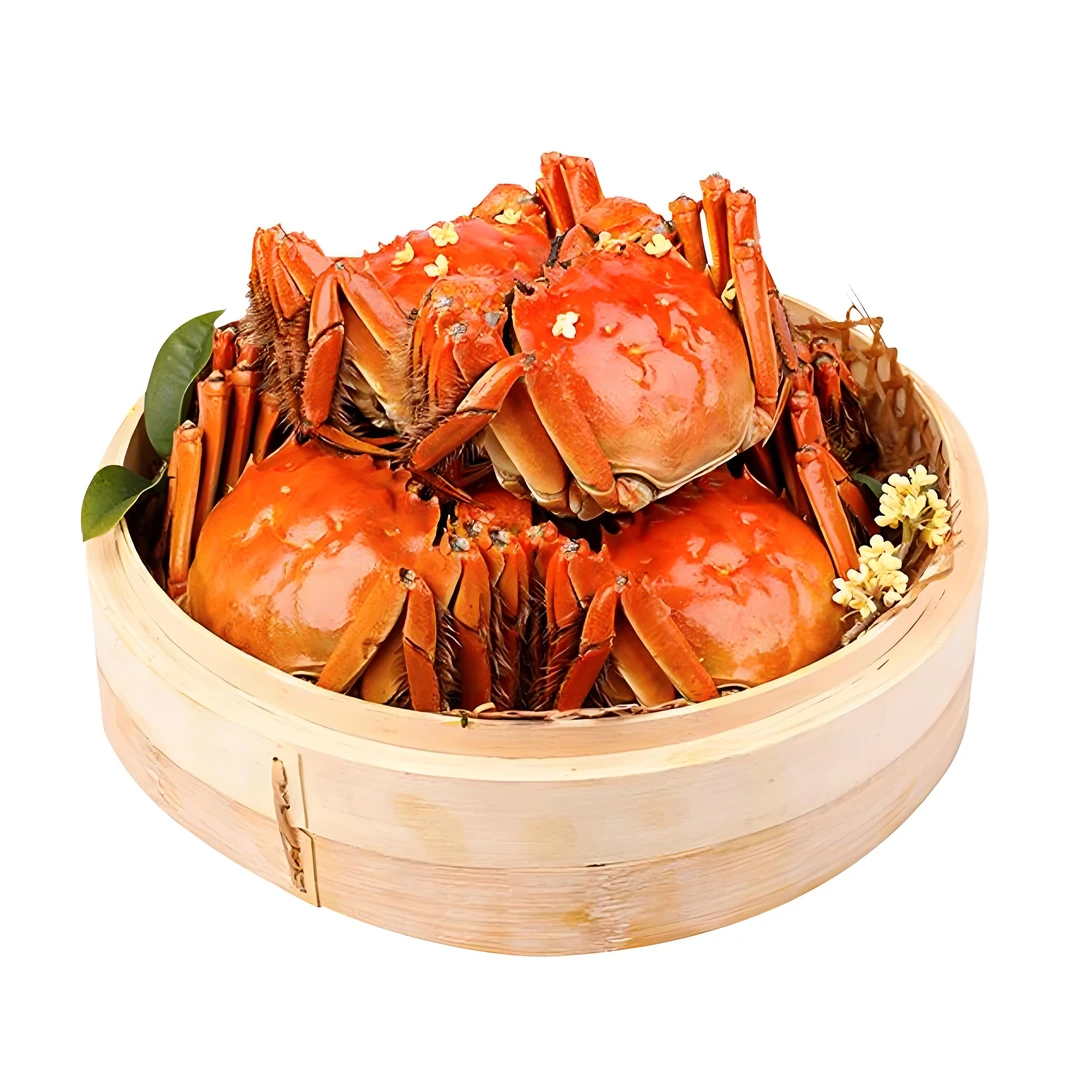 【顺丰包邮 全公蟹 各种规格 绑绳礼盒 】盘锦河蟹10只 2.2-2.5两起