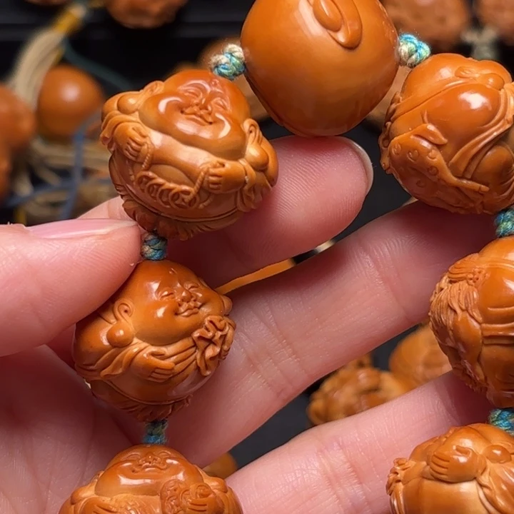 青***义手串/手链橄榄核手串