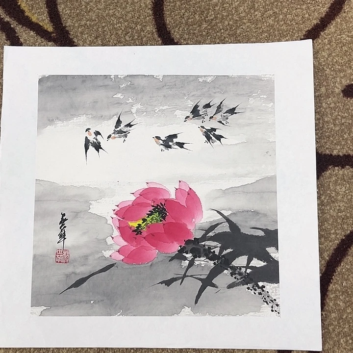 国画董*杨世华老师老师老师