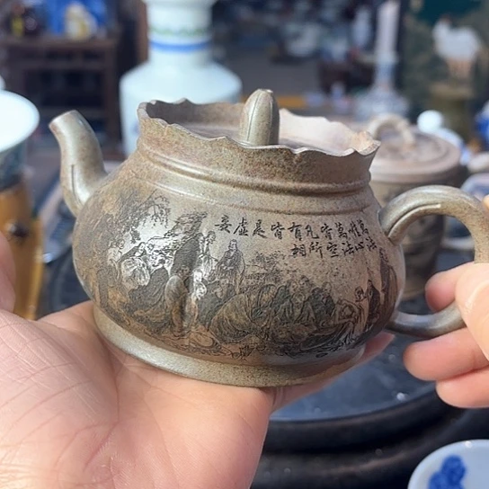 摆件诗***少景德镇陶瓷艺术