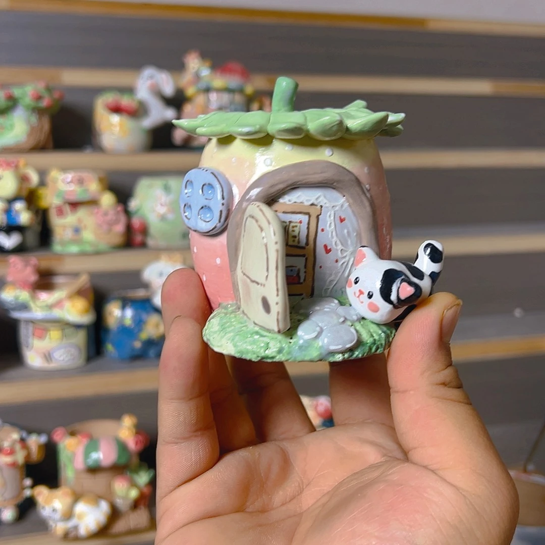 ****️老梧家的手工多肉花盆