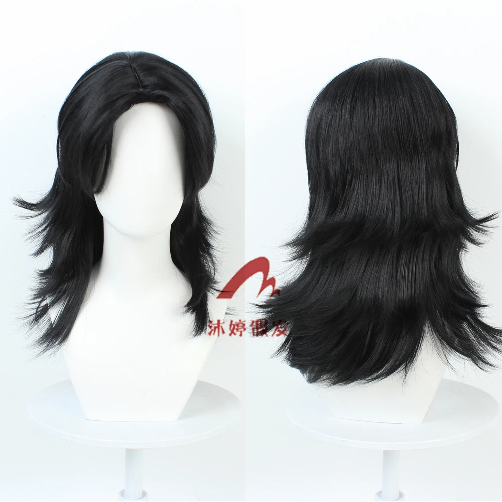 恋与深空 夏以昼狼尾cosplay假发 头皮顶侧分狼尾