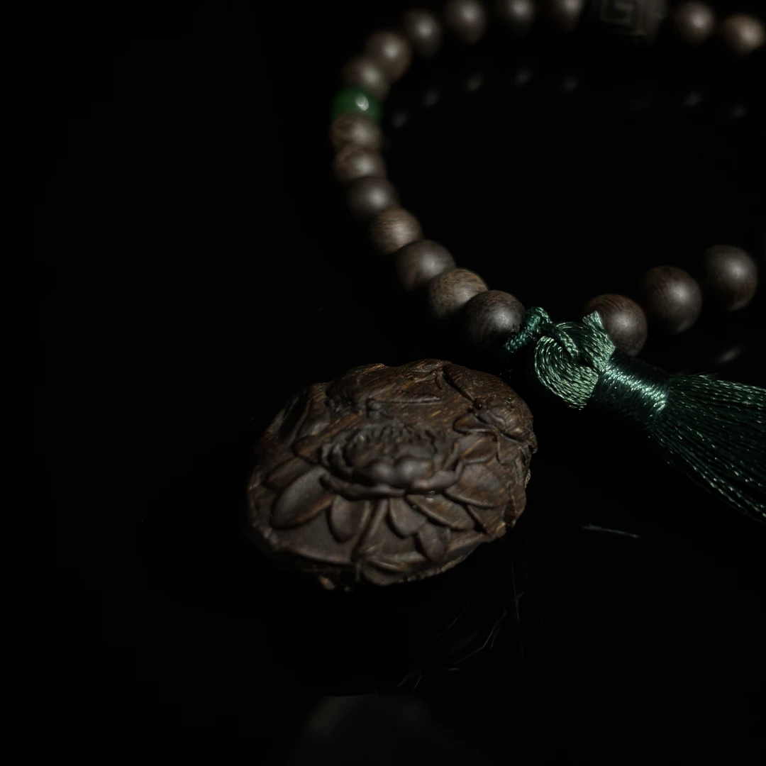 Y10.沉香【文莱一线产区手持】9mm-收藏级-NJ588130408