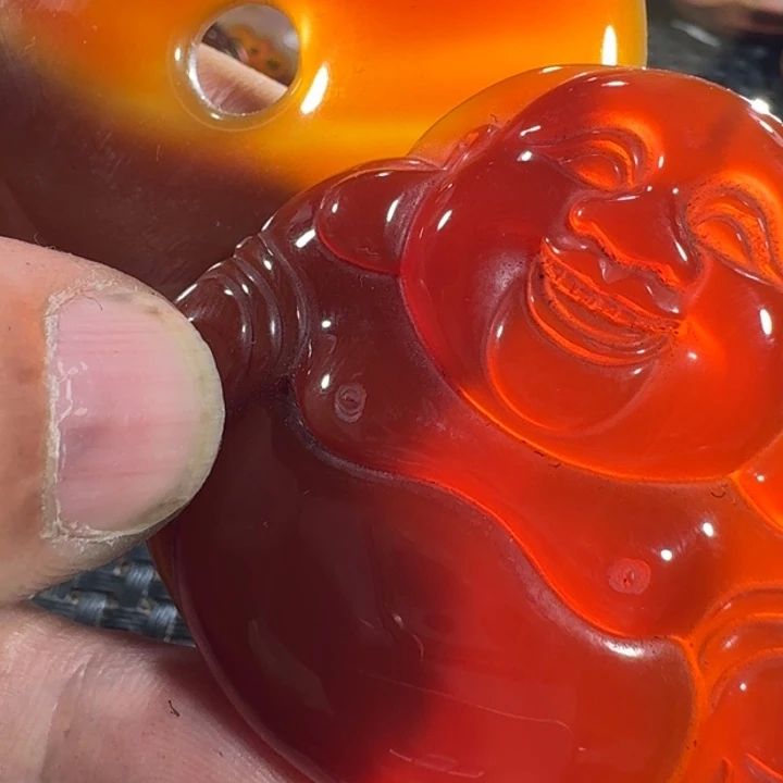 小***明玛瑙/玉髓未镶嵌颈饰