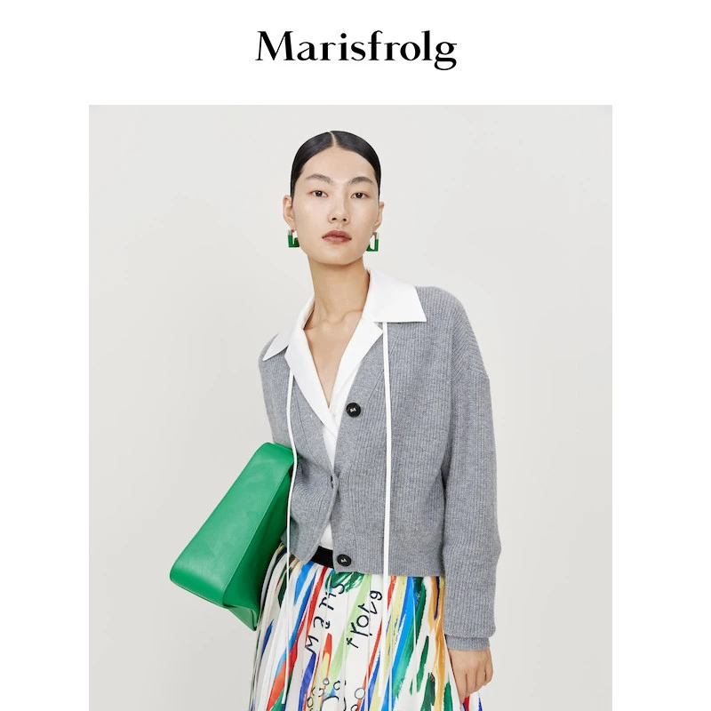 【婷婷专属】Marisfrolg玛丝菲尔秋季设计师针织衫开衫