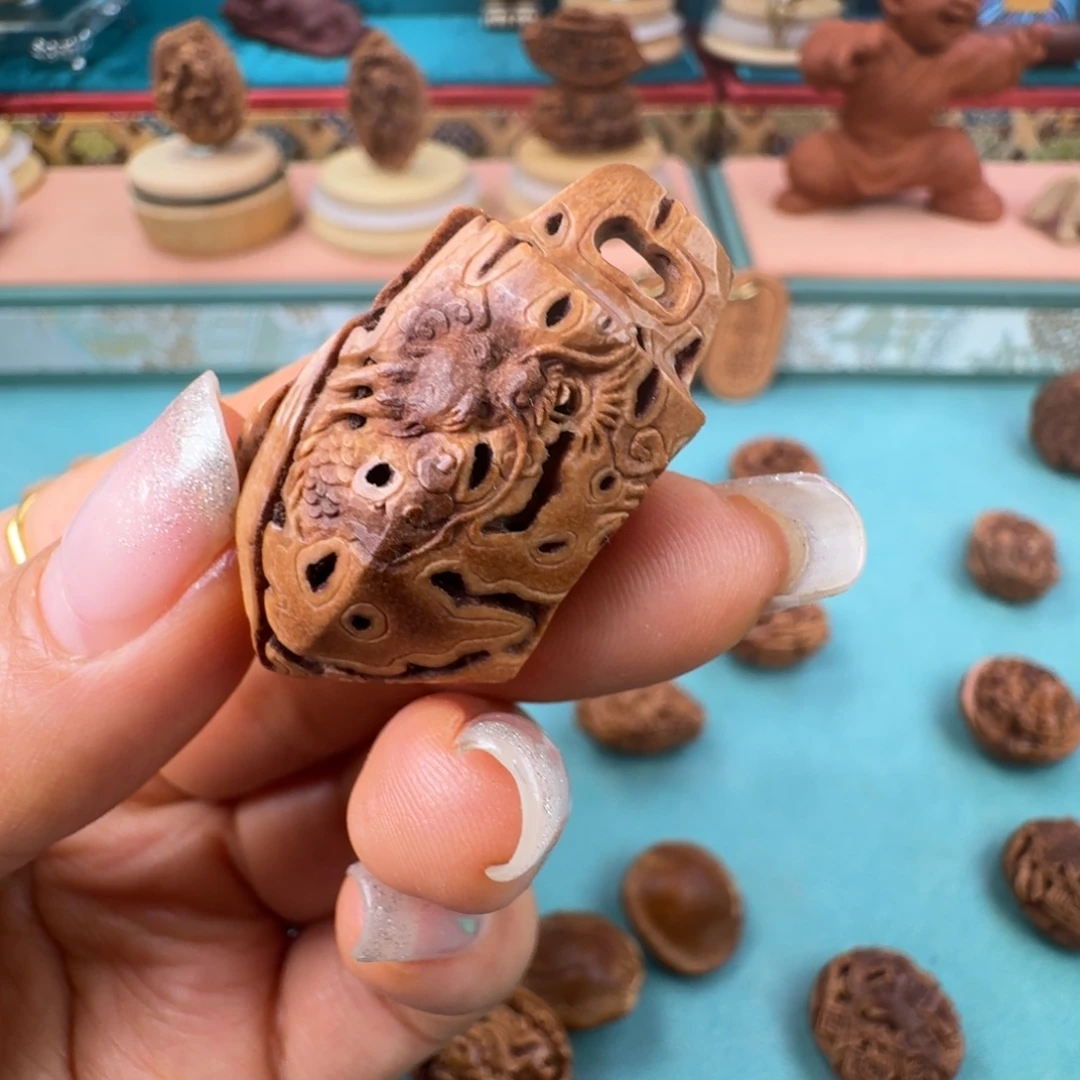 橄榄核手串/手链核潮核雕手工制作