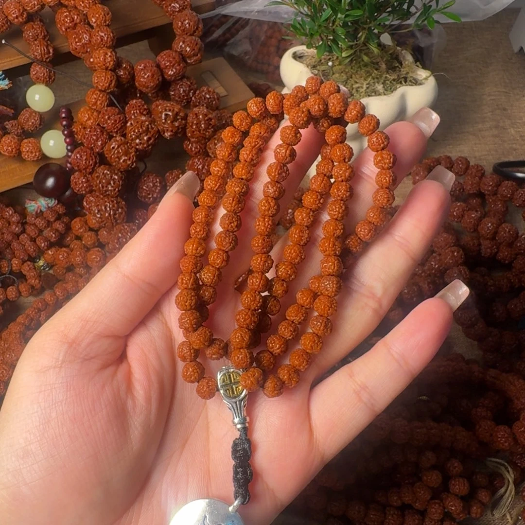 金刚菩提手串缘6mm108颗脖挂