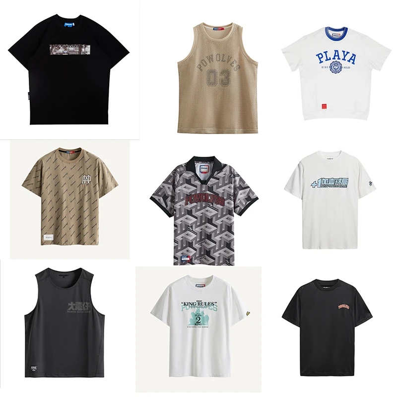 100yuan3件【1001-1031断码专属】pW汗水交兄弟特价短袖背心任选