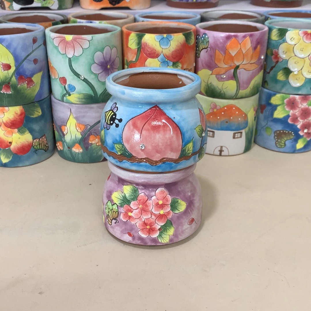 福利正品红陶花盆