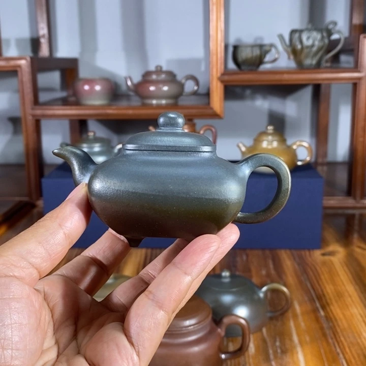 茶杯紫砂100cc传炉 底槽清