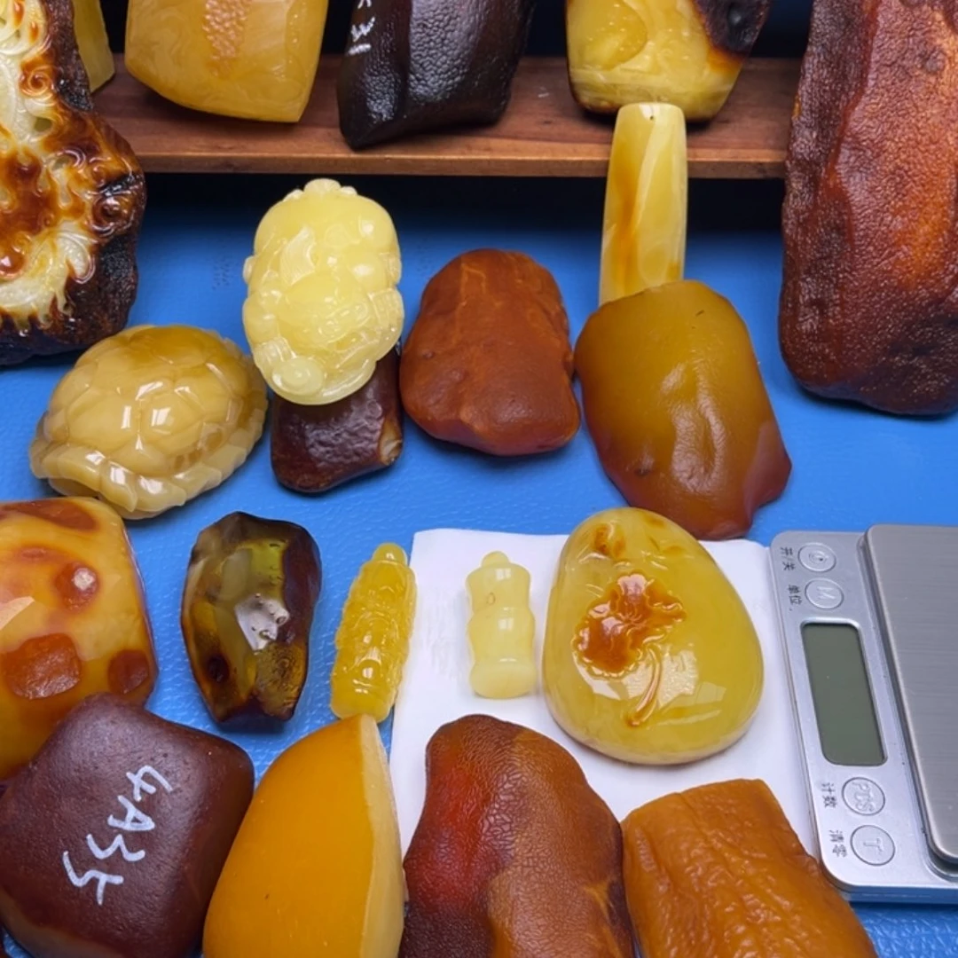 定制蜜蜡未镶嵌12345678