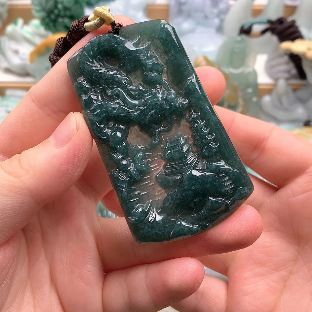 吊坠(不含链)未镶嵌翡翠