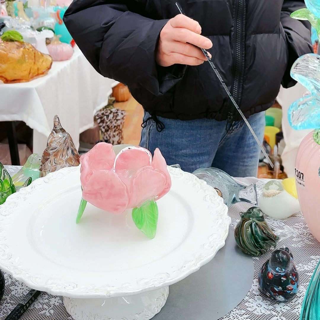 福利不退不换琉璃花瓶艺术品