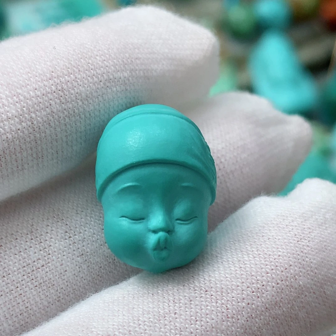 绿松石珠宝奇石未镶嵌