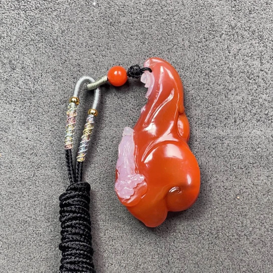 未镶嵌吊坠南红玛瑙