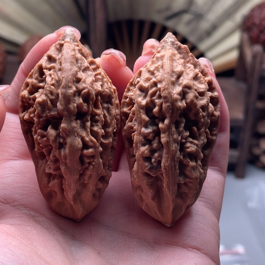 把件文玩核桃楸刀鱼103花皮