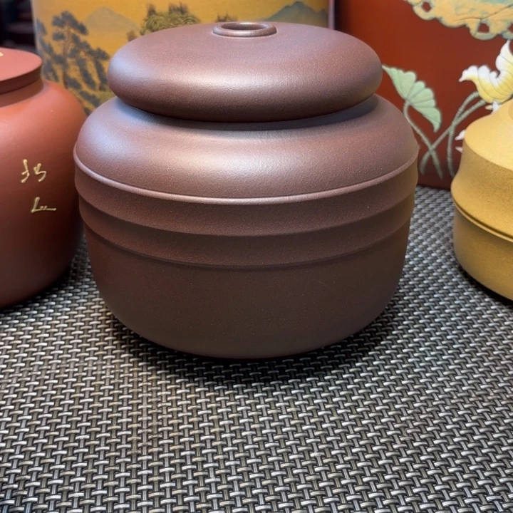 紫砂茶叶罐你好.中高端紫砂茶叶罐