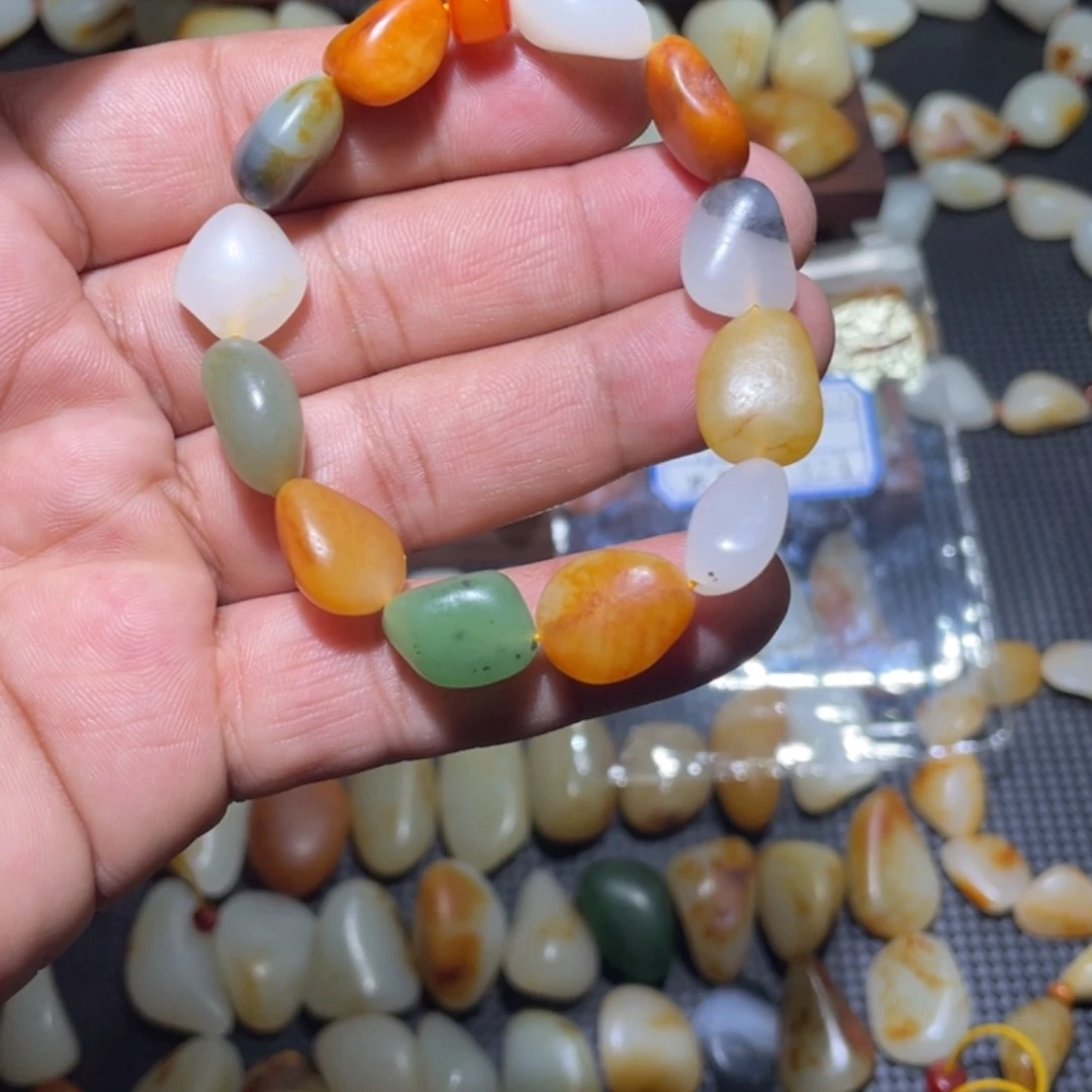 和田玉（糖玉）手链未镶嵌