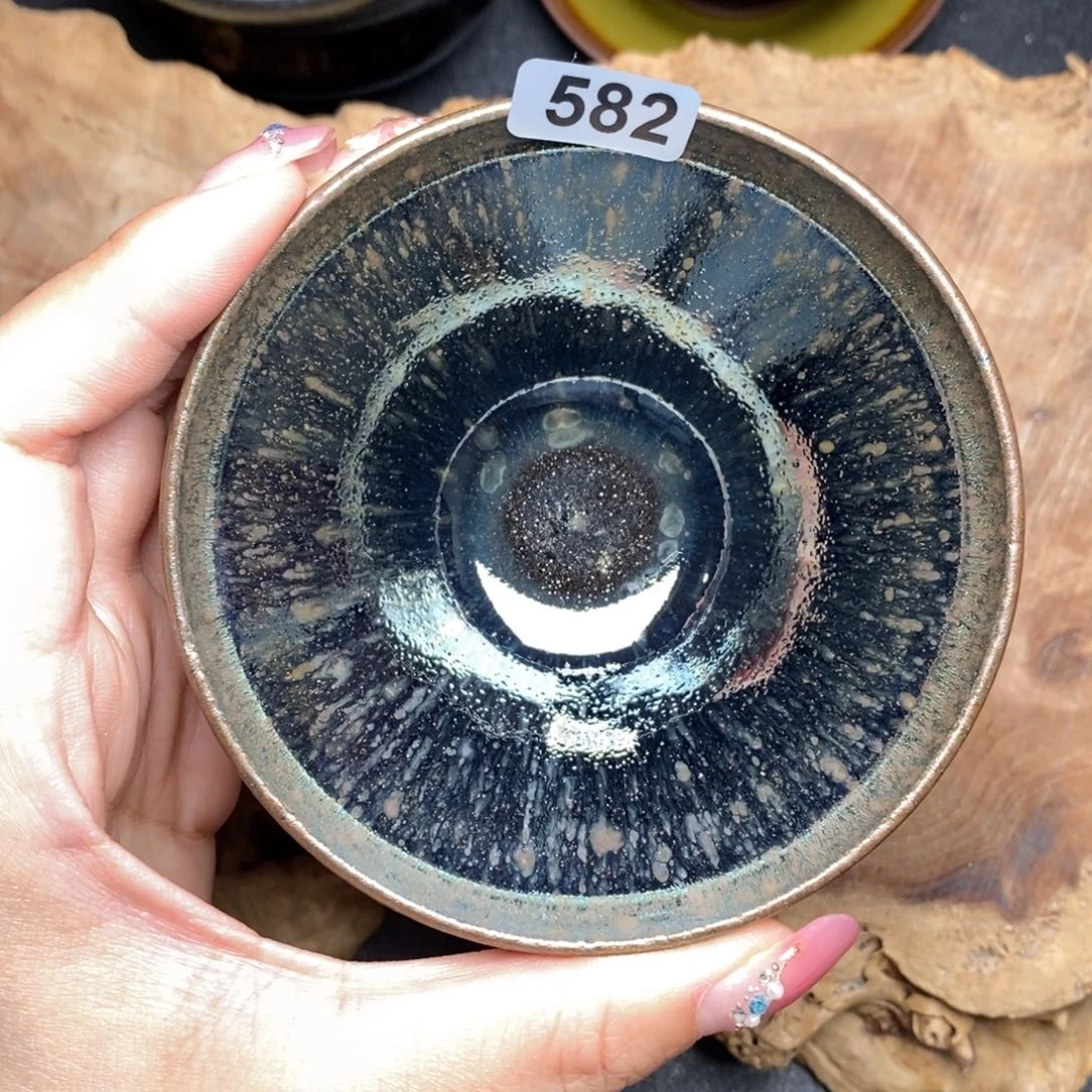 茶盏建窑建盏主人杯582