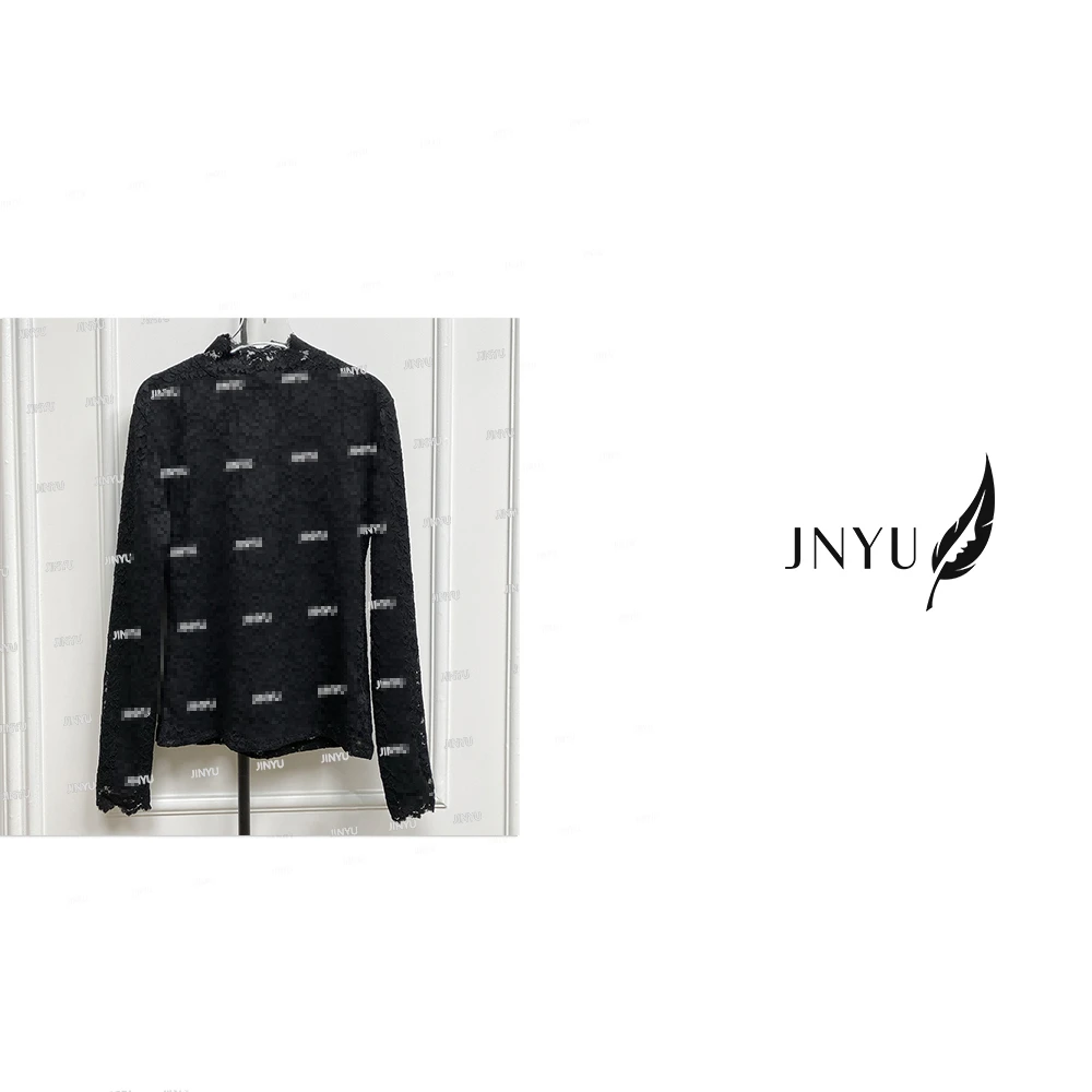 【JNYU】2025贵雅风秋冬高定-阿朗松蕾丝加绒上衣JY99204
