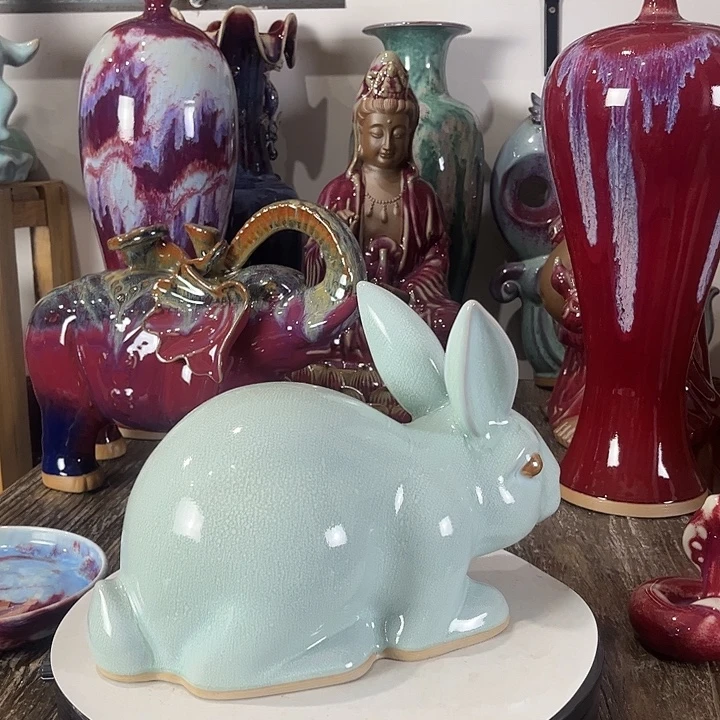 剑***瓷片神垕镇钧瓷艺术