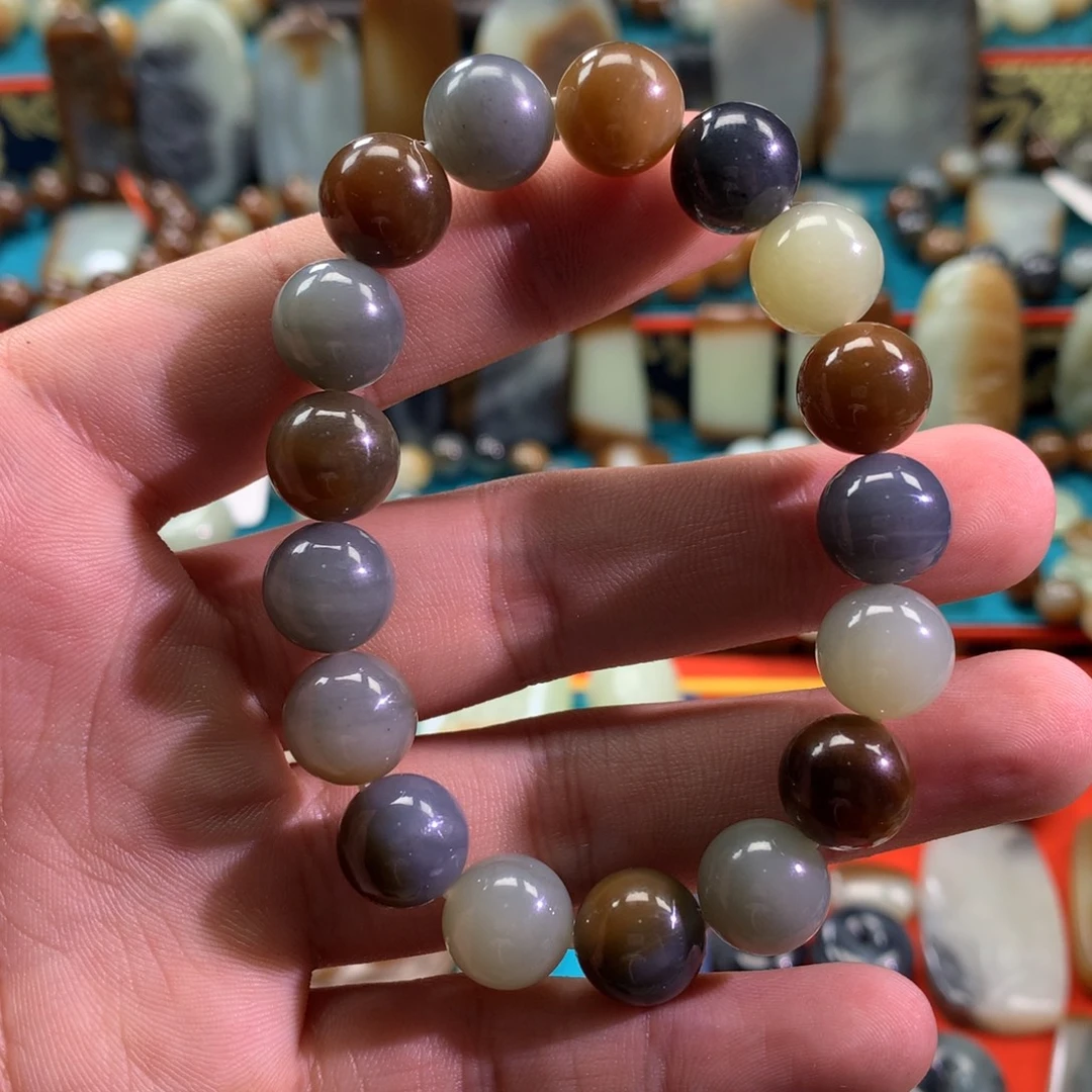 和田玉（糖玉）未镶嵌手链