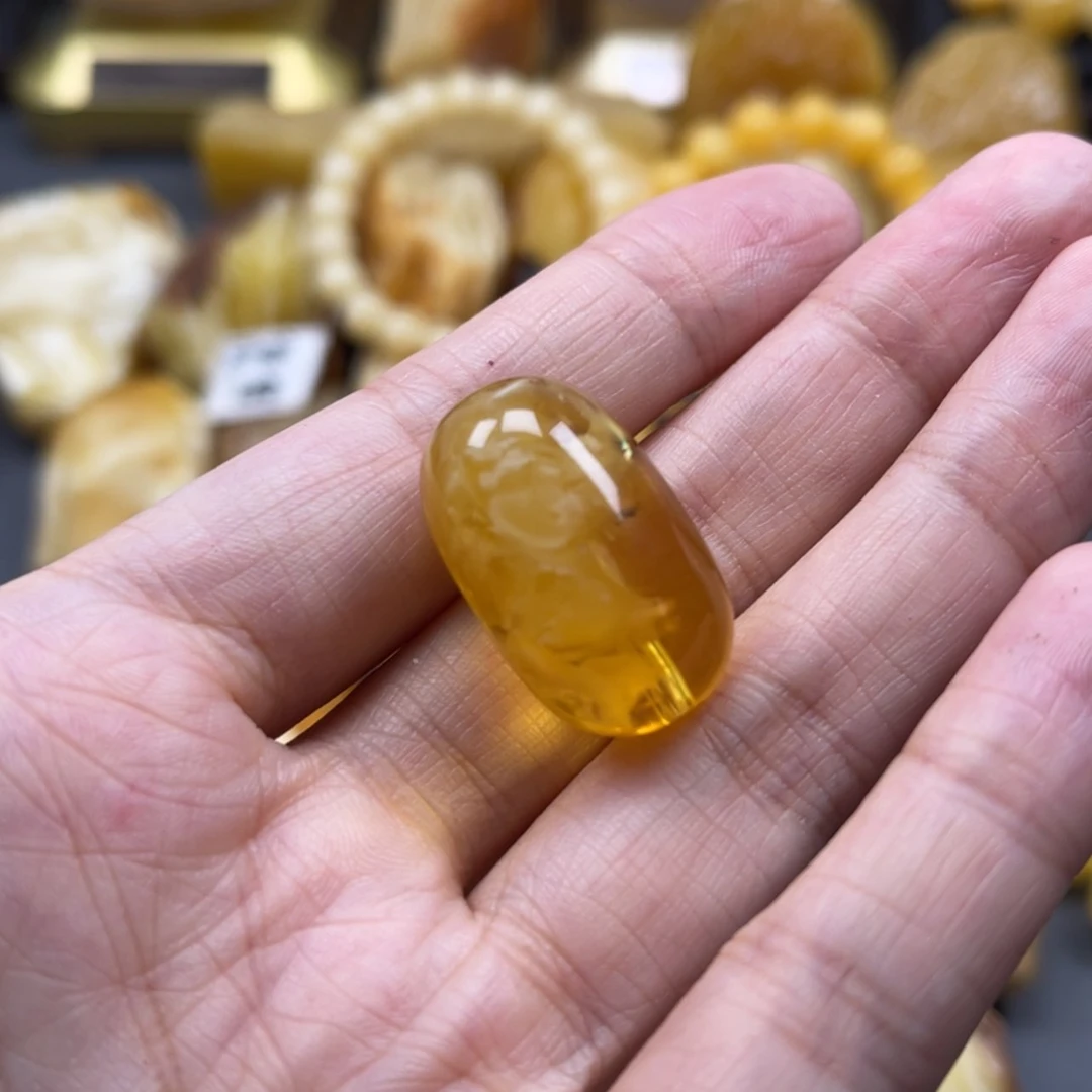 【闪购商品】未镶嵌定制琥珀天然琥珀蜜蜡原石定制