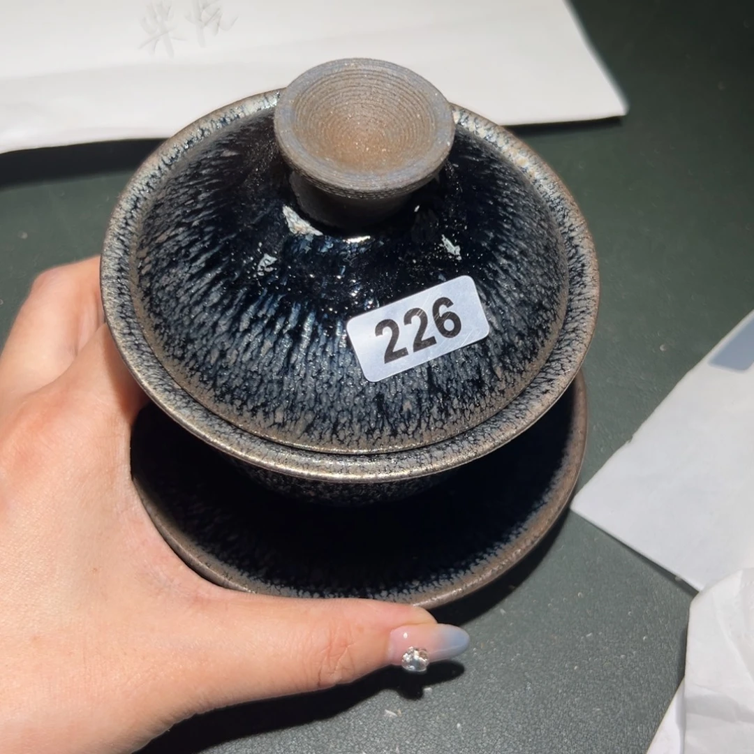 小***瓜茶盏全手工原矿原釉建盏