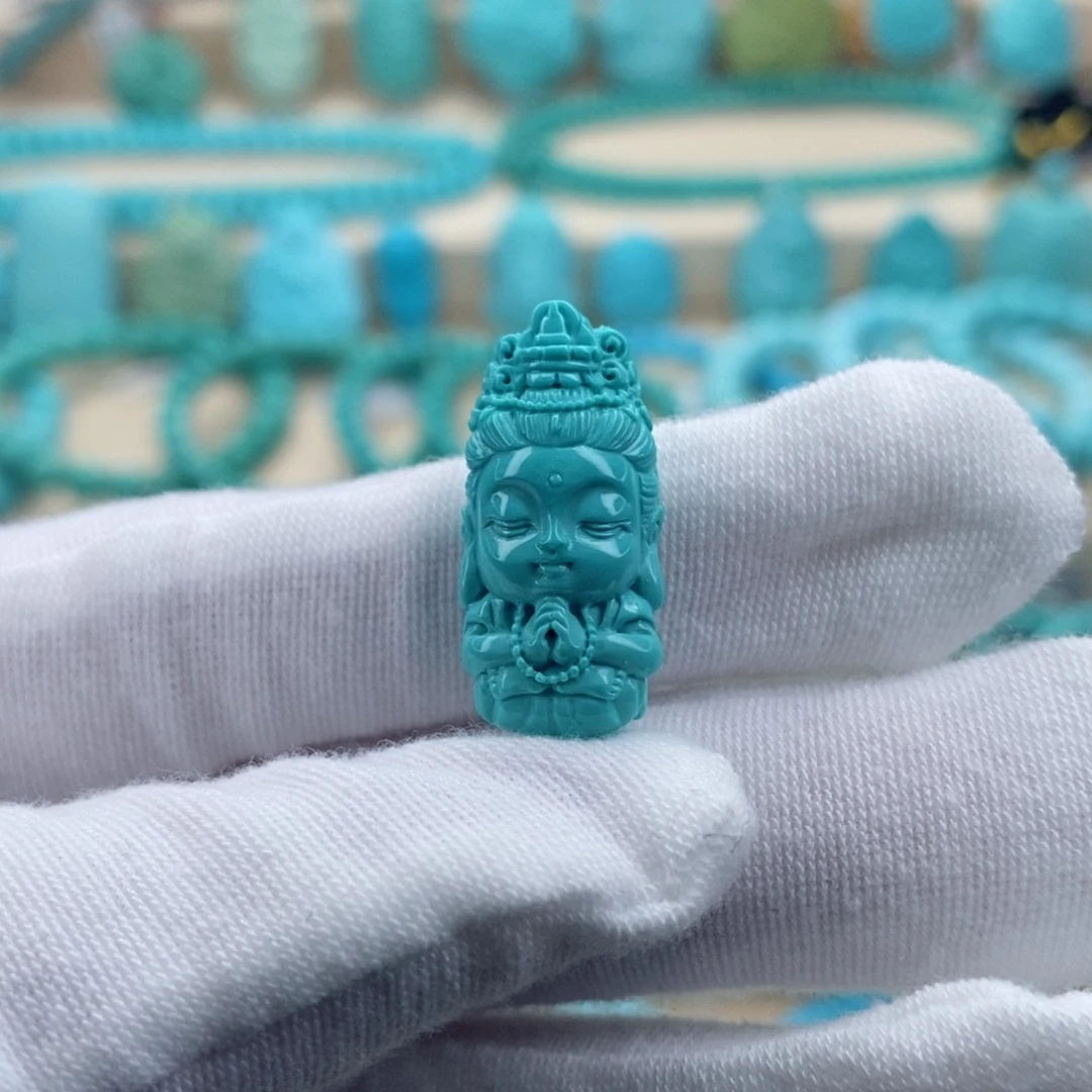 绿松石珠宝奇石未镶嵌