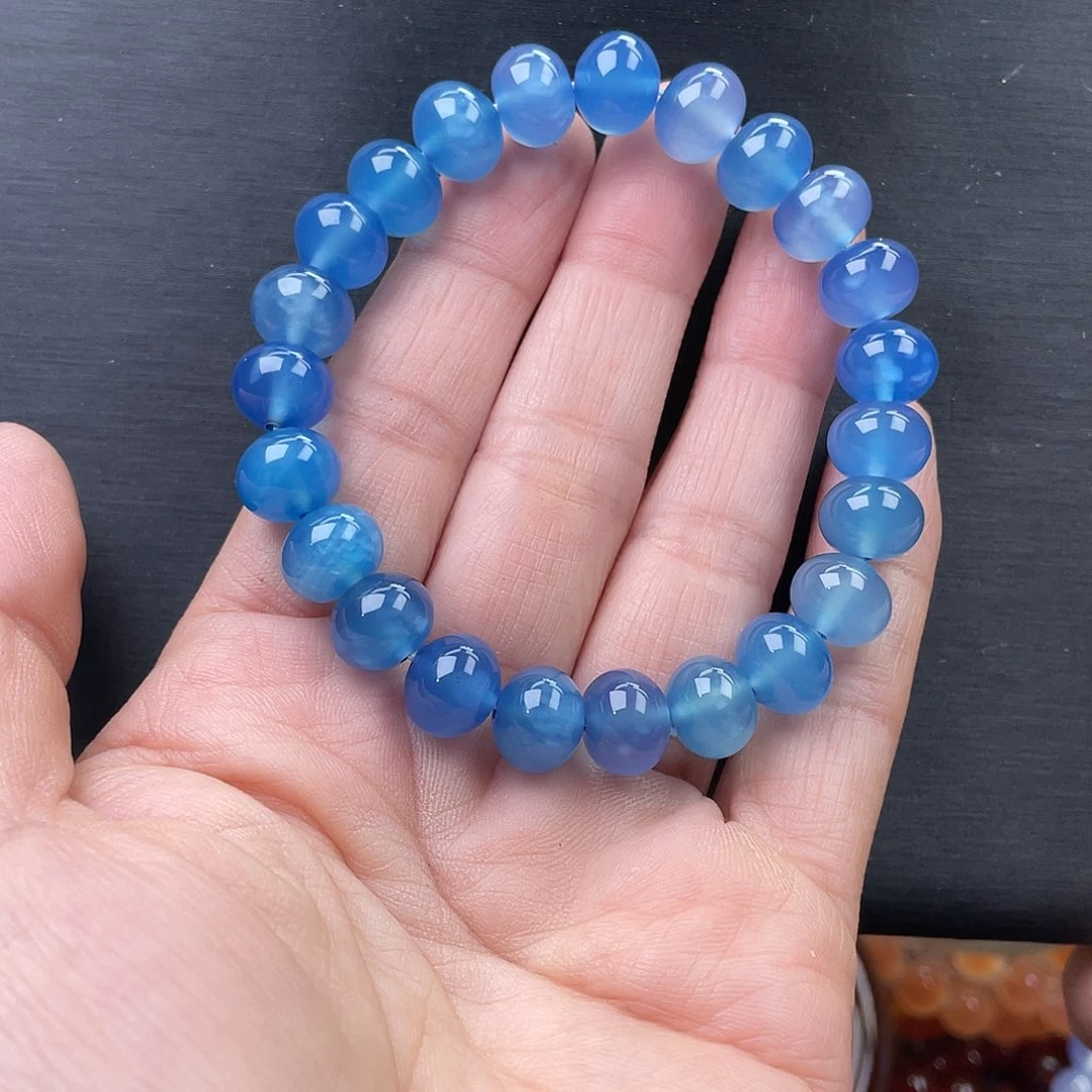 清***月手镯玛瑙/玉髓未镶嵌