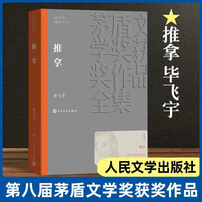 推拿 第8届茅盾文学奖获奖作品 毕飞宇著 盲人题材的长篇小说 深
